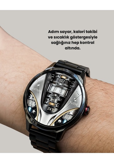 Nabız Uyku Ve Spor Takibi İle Sw80 Akıllı Saat Sağlık Dostunuz