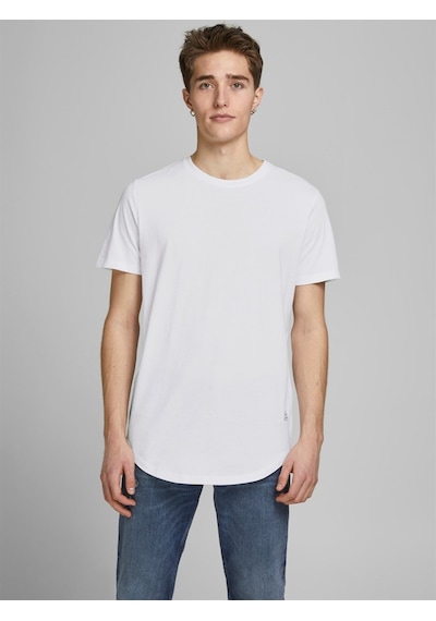 Jack & Jones Enoa Tee Crew Neck Noos Erkek T-Shirt Beyaz