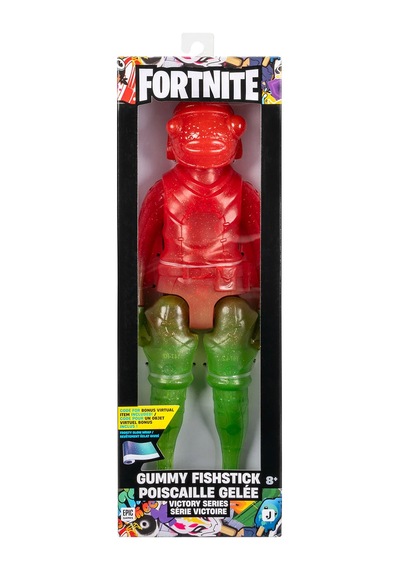 Fortnite Victory Serisi Aksiyon Figür - Gummy Fishstick 30 Cm Fnt