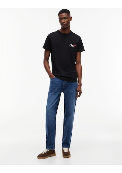 Tommy Hilfiger Erkek Marka Logolu Günlük Kullanıma Uygun Siyah T-shirt Dm0dm22538 Bds-13881 Siyah Tommy Hilfiger Erkek Marka Logolu Günlük Kullanıma Uygun Siyah T-shirt Dm0dm22538 Bds-13881 Siyah