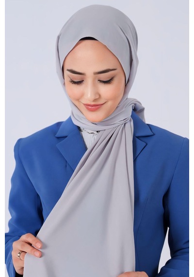 Harem Scarf Asya Şal - Gümüş - Gümüş