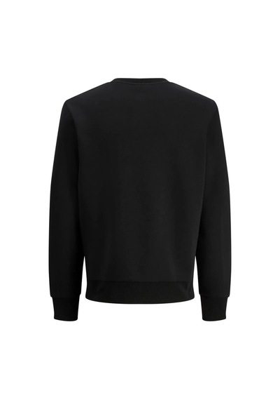 Jack & Jones Jack&jones 12310759 Jjpan Sweat Crew Neck Smu Black Onyx Erkek Sweatshirt Siyah