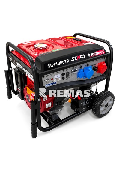 Senci Sc 11000 Te Dual 11 Kva Monofaze - Trifaze Benzinli Jeneratör