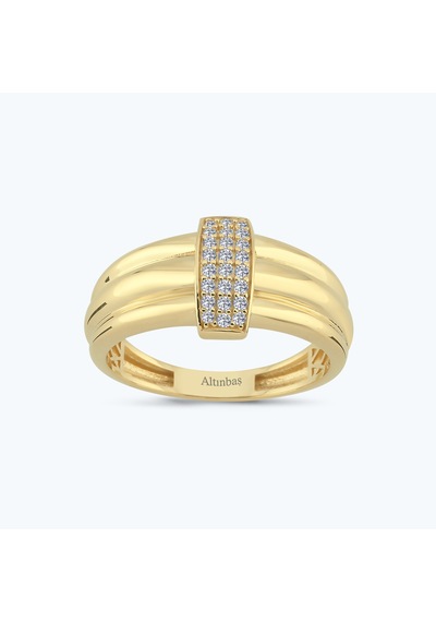 Altınbaş Altın Taşlı Yüzük Ayz0579-y-25986 Çok Renkli