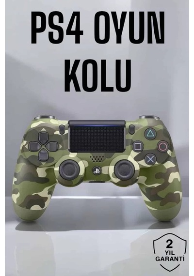 Ps4 Oyun Kolu Kamuflaj Desenli Joystick Mh-hs5464-1468 Çok Renkli