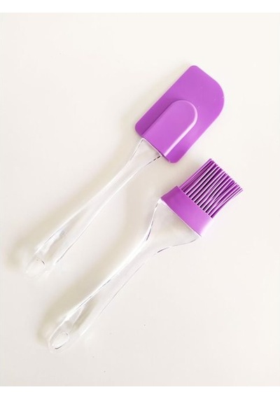 2'li Silikon Spatula Ve Yumurta Fırçası Seti