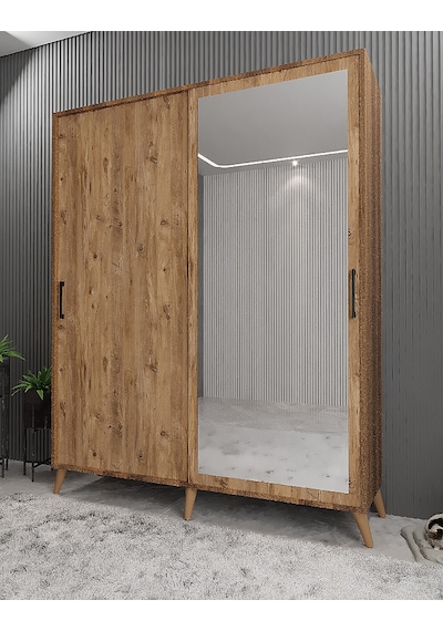 İmaj Sürgülü Portmanto Vestiyer Çam - Montaj Dahil 140 Cm
