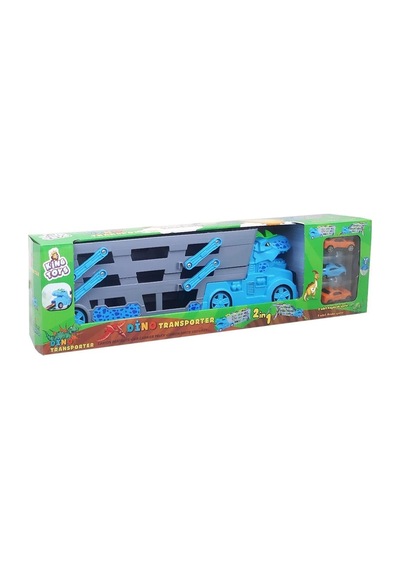 King Toys Dinazor Arabalı Yarış Pisti Tır Mavi Eng-182