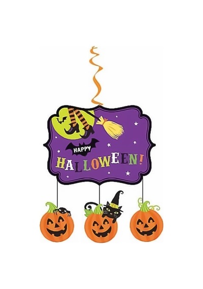 Happy Halloween Asmalı Tavan Süsü Diğer
