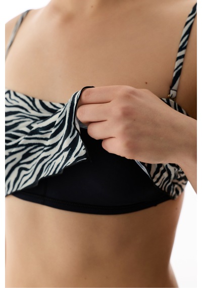 Penti Wıld Zebra Scarf Bikini Üstü