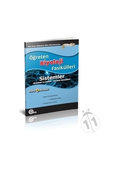 Gür Yayınları Öğreten Biyoloji Sistemler Boşaltım Destek Harek