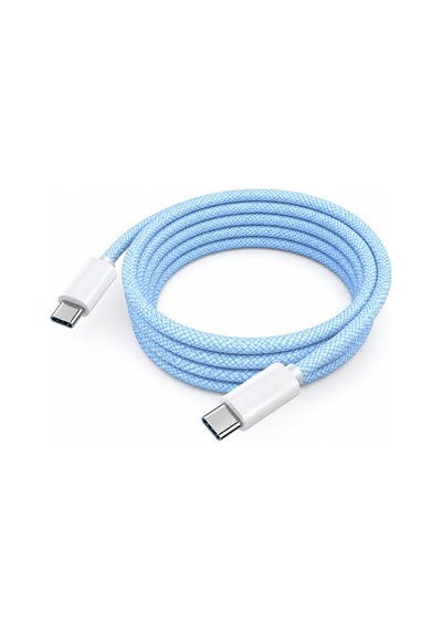 Techno 60w Hızlı Şarj 2 Metre Örgü Kablo Type c Kablosu Apple Uyumlu iPhone Samsung Xiomai Huawei