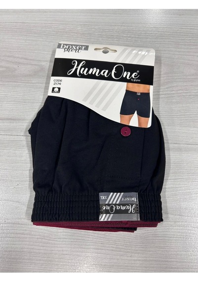 Yenisinial Huma One Erkek Havlu Bel Düz Boxer Battal Boy 3xl Siyah Renk Renkli