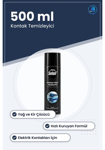 Kontak Yüzey Temizleyici Genel Bakım Spreyi 500 Ml Elektrik Konta