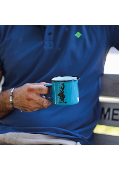 Freecamp Campers Emaye Mug 350ml-mavi Mavi