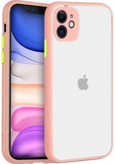 Apple Uyumlu iPhone 11 Kilif Lens Korumali Mat Silikon Kapak 431302356