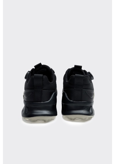 Derinet Comfort Taban Cırt Bağcıklı Erkek Sneaker Siyah Siyah