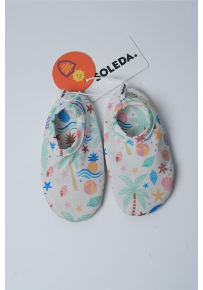 Soleda Uv Korumalı Kaydırmaz Bebek Çocuk Deniz Havuz Patiği Beach Fun Çok Renkli