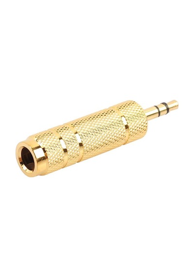 6.3 Mm Dişi 3.5 Mm Erkek Çevirci Amfi Kablosu 3.5 Mm Jack Çevirici