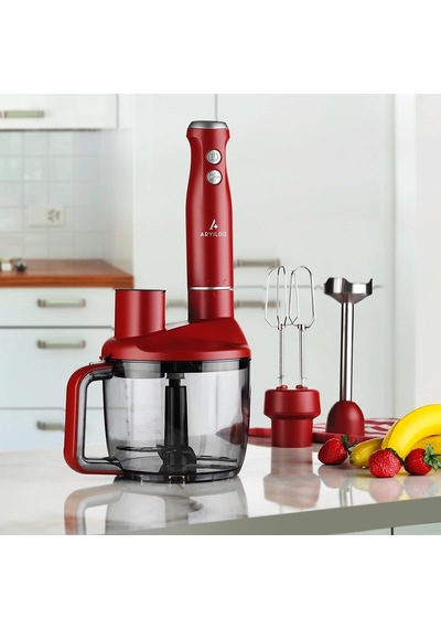 Aryıldız Multi Functional Mutfak Robotu Kırmızı