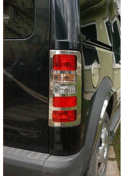 Ford Connect Uyumlu Stop Çerçevesi 2 Parça 2002-2009 Paslanmaz Krom