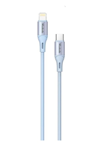 Ca-1864 Typec To İphone Pd 36w Hızlı Data-şarj Kablo 1.2m Mavi