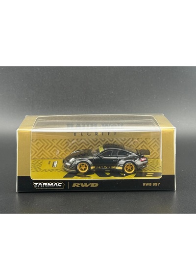 Tarmac Works Rwb 997 Black 1/64 Model Araba