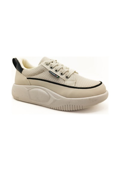 Gdt Ayakkabı Bej Bağcıklı Fileli Hava Alır Kalın Taban 36-37-38-39-40 Numara Kadın Sneaker Bej Gdt Ayakkabı Bej Bağcıklı Fileli Hava Alır Kalın Taban 36-37-38-39-40 Numara Kadın Sneaker Bej