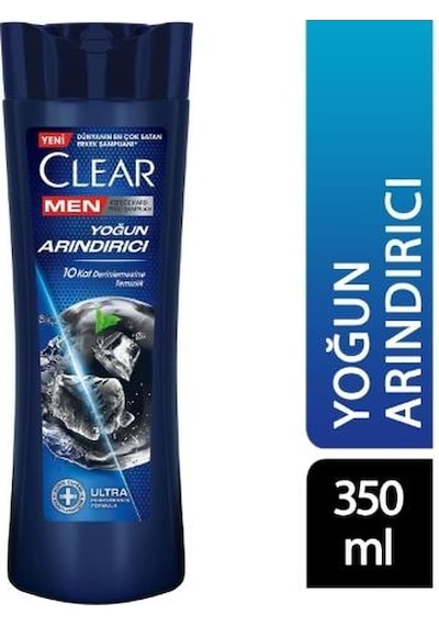 Clear Men Yoğun Arındırıcı Kepeğe Karşı Etkili Şampuan 350 ML