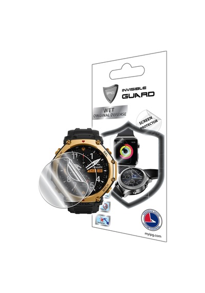 Amazfit T-rex 3 Pro Smartwatch 48mm İle Uyumlu Ipg Hydrogel İnce Tpu Ekran Koruyucu 2 Adet
