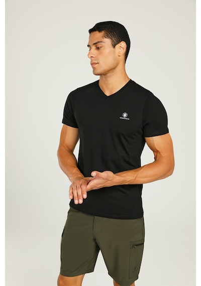 Lumberjack Shift Co 2M Ct106 Basıc V Neck T-Shırt Siyah 001 Lumberjack Shift Co 2M Ct106 Basıc V Neck T-Shırt Siyah 001