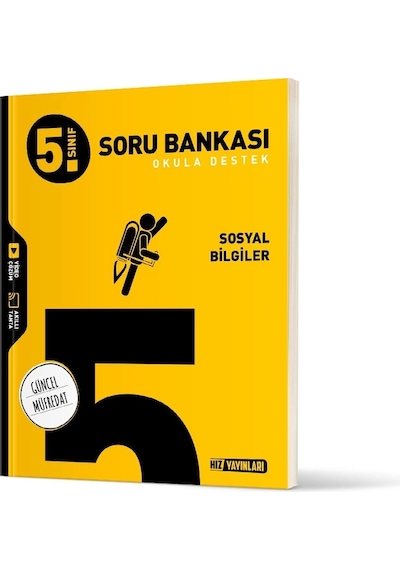 Hız Yayınları 5. Sınıf Sosyal Bilgiler Soru Bankası Yeni