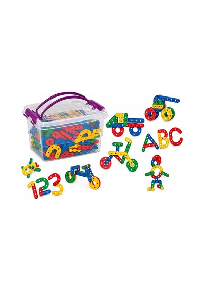 01903 Click Clack 192 Parça Blok Diğer