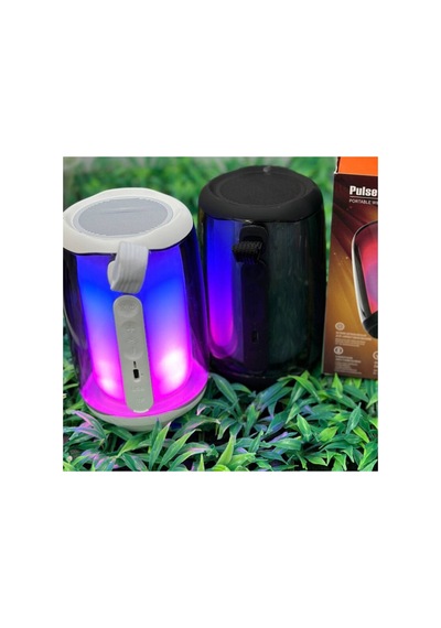 Pulse5 Mini Bluetooth Hoparlör Tws Özellikli Led Işıklı Kablosuz Speaker Ses Bombası