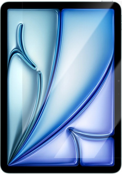 Apple Uyumlu iPad  Air 11 2024 Caseworld Steel Shield Serisi Temperli Cam Ekran Koruyucu Kurulum Kitli