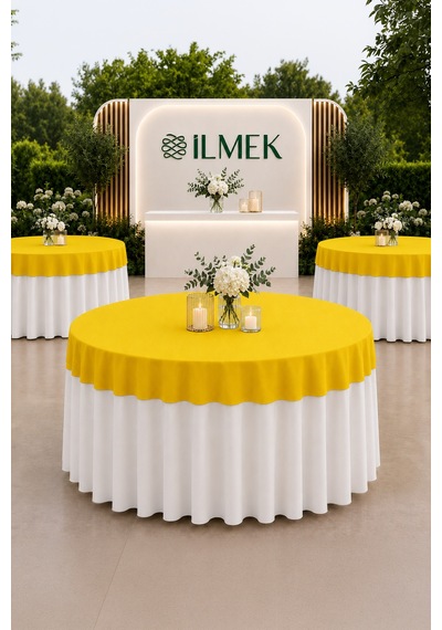 Dertsiz Yuvarlak Masa Örtüsü Kapağı Düğün, Davet, Organizasyon, Otel, Restoranlar Ve Ev İçin Limon Sarısı Limon Sarısı Dertsiz Yuvarlak Masa Örtüsü Kapağı Düğün, Davet, Organizasyon, Otel, Restoranlar Ve Ev İçin Limon Sarısı Limon Sarısı