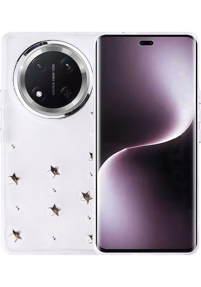 Nihcase Honor Magic 7 Lite Kılıf Kutup Desenli Yıldız Kapak