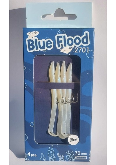 Blue Flood Blue 70mm 4pcs