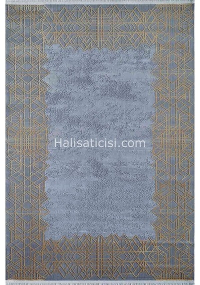 Artemis Alegra 09111d Gold Antrasit Halı 160x230 Ölçü Gri