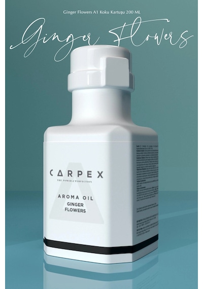 Carpex Aroma Oil 200 Ml Premium Koku Kartuş Ginger Flowers K.t. Günlük