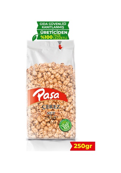 Paşa Kuruyemiş Çifte Kavrulmuş Sarı Leblebi Şeffaf Paket 250 G