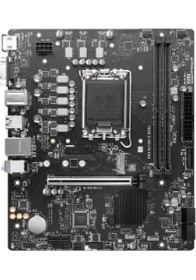 Msı Pro H610m-e Ddr4 3200mhz 1xvga 1xhdmı 1xm.2 Usb 3.2 Matx 1700p 12. / 13. Ve 14. Nesil İşlemci U