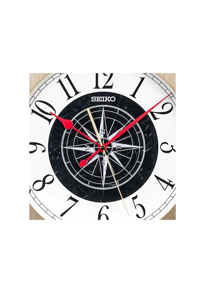 Seiko Clock Qxa844g Duvar Saati Kahverengi
