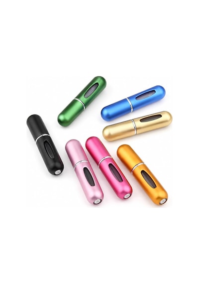 Doldurulabilir Mini Parfüm Şişesi 5 Ml, Cep Boy Parfüm Atomizeri, Taşınabilir Sprey Şişesi, Çanta İçi Seyahat Parfüm Ve Kolonya Şişesi