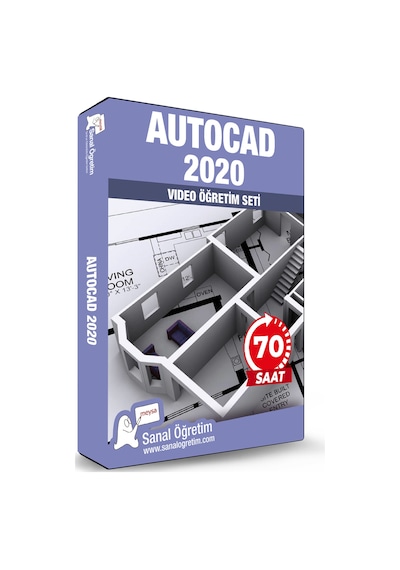 Autocad 2020 Video Ders Eğitim Seti