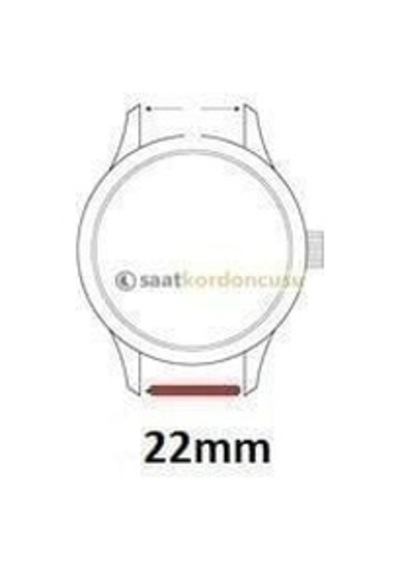 Seiko Automatic 22mm Yeşil Silikon Saat Kordonu Yeşil