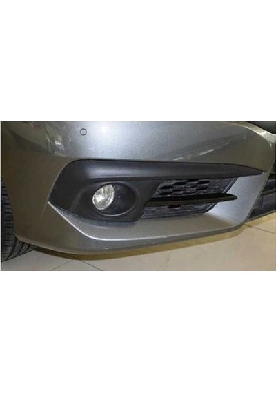 Çmk Honda Civic Fc5 2016-2020 Ön Sis Orta Çıta Piano Black