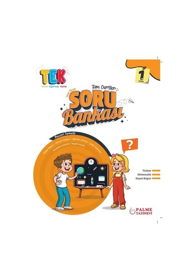 Palme 1.sınıf Tek Tüm Dersler Soru Kitabı Yeni