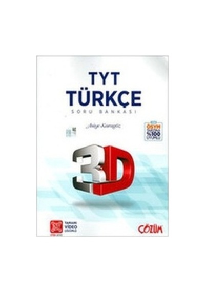 3d Yayınları Tyt 3d Türkçe Soru Bankası