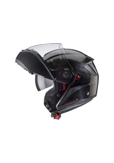 Caberg Levo X Carbon Güneş Vizörlü Çene Açılır Motorcu Kask Siyah
